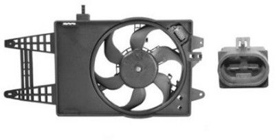 VAN WEZEL Ventilators, Motora dzesēšanas sistēma 1620746